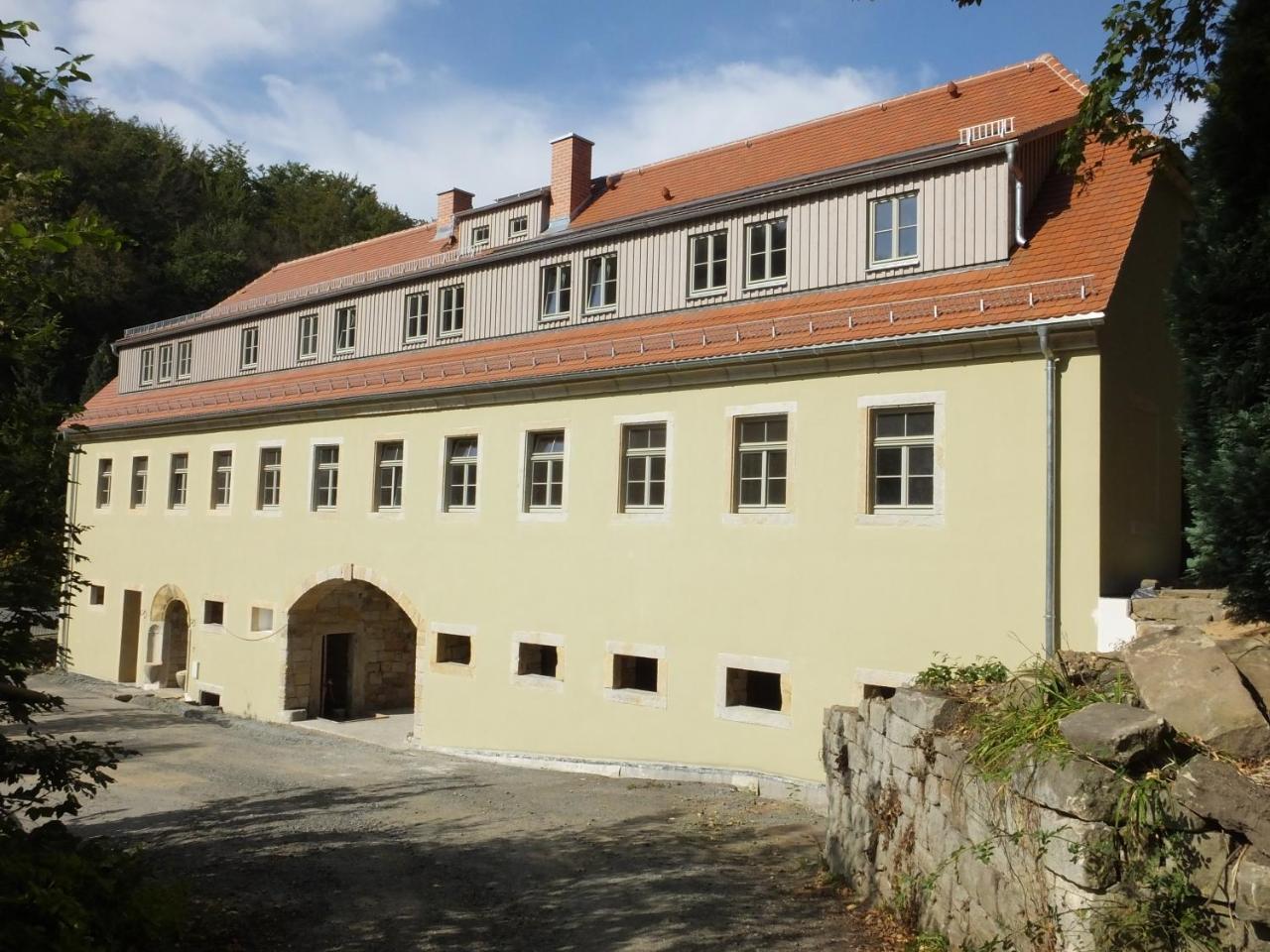 "Gesindestube" - Hammergut Neidberg Rosenthal-Bielatal Bagian luar foto